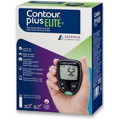 Contour Plus Elite Glukometr – Hledejceny.cz