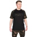 Fox Triko Black Camo Chest Print T-Shirt