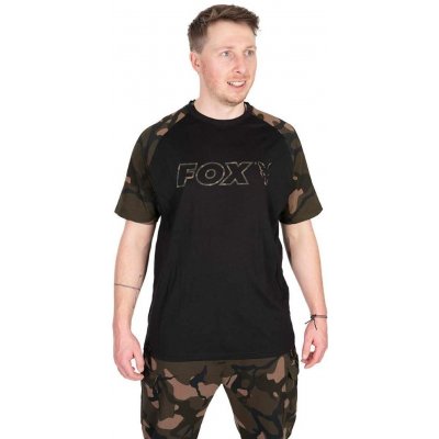 Fox Black Camo Outline T-Shirt tričko