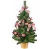 Vánoční stromek Foxigy Vánoční stromek Jedle na stůl 60 cm Pink