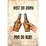 Postershop Plechová cedule: Výprodej alkoholu - 20x30 cm – Zboží Dáma