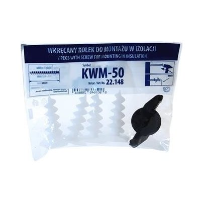 Hmoždinka KWM-50 sada 4 ks + 1x klíč do polystyrénu 48x18 – Zboží Mobilmania