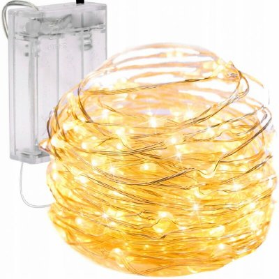 Textilomanie Vánoční světelný řetěz 50 LED, teplá bílá – Hledejceny.cz
