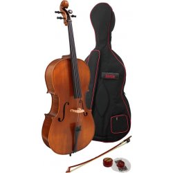 Hidersine Cello Vivente 1/2 Outfit with Graphic Flame