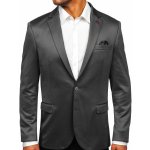 Šedé ležérní sako Bolf 022 – Zboží Mobilmania