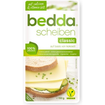 Bedda Klasik veganské plátky 150g – Zboží Mobilmania