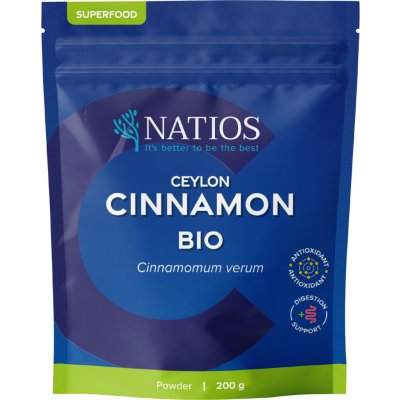 Natios Cejlonská skořice Mletý prášek 200 g – Zboží Dáma