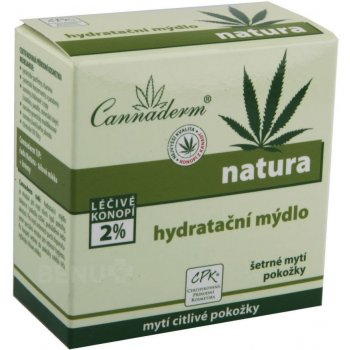 Cannaderm Natura hydratační mýdlo 100 g