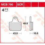 BRZDOVÉ DESTIČKY SE SLINUTOU DRÁHOU LON () MCB790SCR – Hledejceny.cz