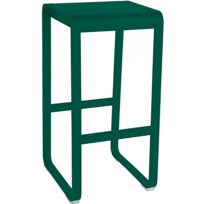 Fermob Bellevie 75 cm Tmavě zelená hliníková zahradní barová židle – Hledejceny.cz