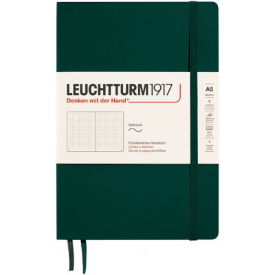 Leuchtturm1917 Zápisník Softcover A5 Forest Green – Zboží Dáma