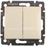 Legrand 774308 VALENA béžová 2x č.6+6 – Hledejceny.cz