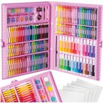 ISO 9174 Výtvarná sada Mega Art Set 168 ks růžová – Hledejceny.cz