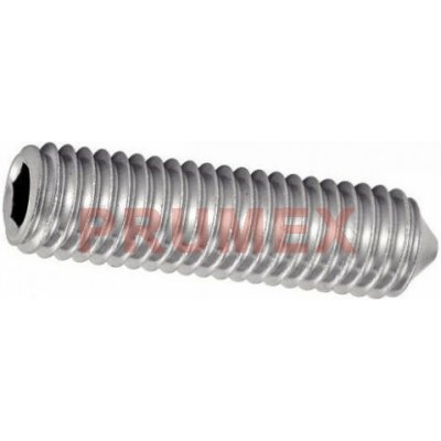 Šroub stavěcí s hrotem-inbus DIN 914 M5x30 nerez A2 – Sleviste.cz