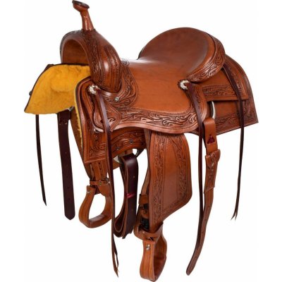 McBryan Westernové sedlo Team Penning oříšková – Zboží Dáma