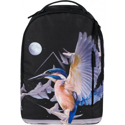 Baagl Batoh EARTH KINGFISHER BY CAER8TH černá – Zboží Mobilmania