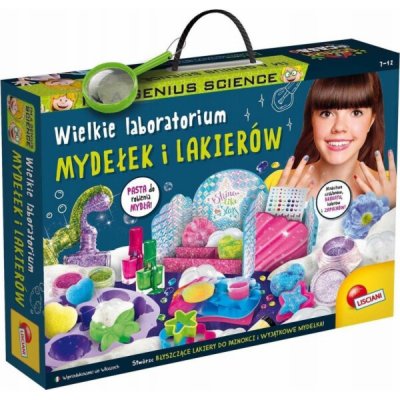 Lisciani IM Genius Science Kit Velká mýdlová laboratoř – Hledejceny.cz