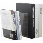 Plexi Opěrky na knihy Stojan Průhledný 6x – Zboží Dáma