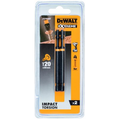 Bit DT70568T DEWALT T20 X 85 mm 2 ks Extreme Impact Torsion – HobbyKompas.cz