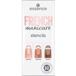 Essence French Manicure Stencils šablony na nehty 01 Walk The Line 60 ks – Hledejceny.cz