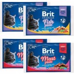 Brit Premium Cat Delicate Fillets in Gravy Cod fish Salmon and Trout 4 x 100 g – Sleviste.cz