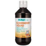 Now Foods Foods Elderberry Liquid Bez černý pro děti 237 ml – Hledejceny.cz