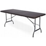 MODERNHOME Skládací zahradní stůl Lenka 180cm ratan – Zboží Dáma