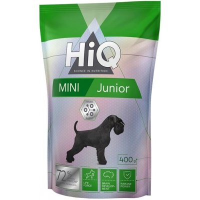 HiQ Dog Dry Junior Mini 400 g – Hledejceny.cz