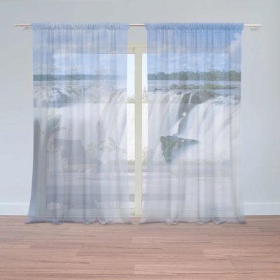 Sablio Záclony Vodopád 3: 2ks 150x250cm – Zboží Mobilmania