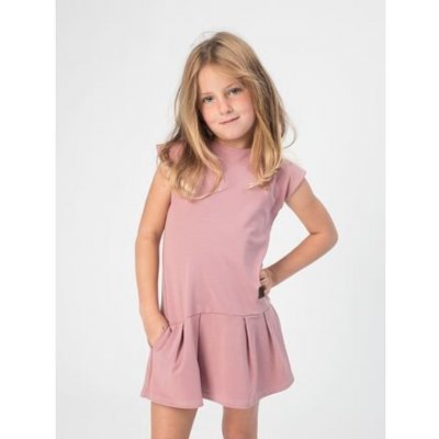 Drexiss dětské letní šaty Gab old pink