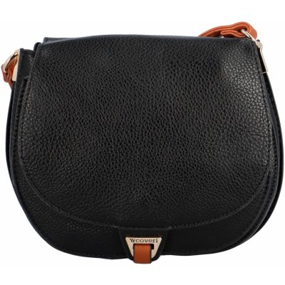 Elegantní koženková crossbody Suzie černá – Zbozi.Blesk.cz