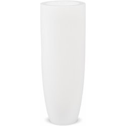 Vysoká bílá váza 112345 dekorativní váza - Nejlepší Ceny.cz