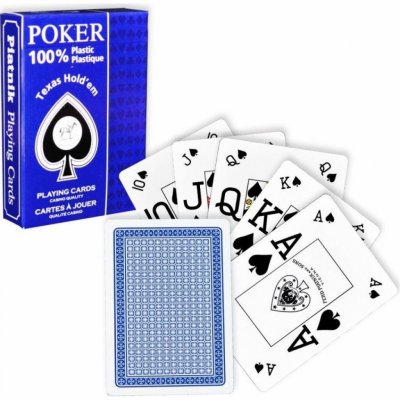 Piatnik Poker - 100% Plastic Jumbo Index Speciál – Zbozi.Blesk.cz