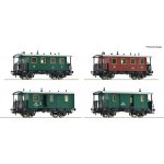 Roco H0 set 4 osobních vozů kkStB Ep. I 6200190 – Hledejceny.cz