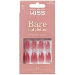 Kiss gelové nehty Bare But Better Nails Nude Nude 28 ks – Zboží Dáma