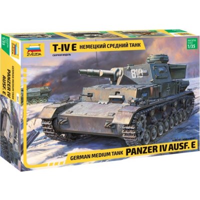 Zvezda Panzer IV Ausf.E 3641 1:35 – Zboží Dáma