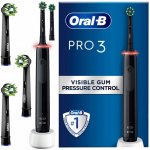 Oral-B Pro 3 3400N Cross Action Black – Zbozi.Blesk.cz