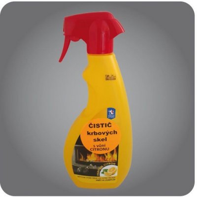 Fermit Mr. Fire čistič krbových skel vůně citron 750 ml – HobbyKompas.cz