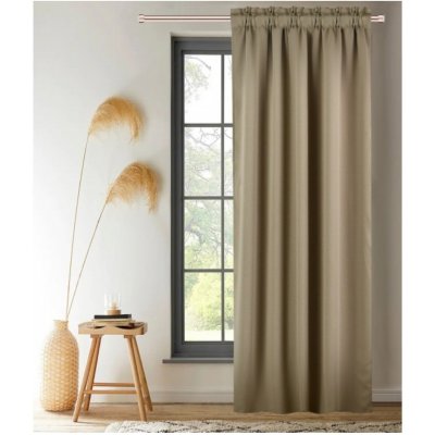 BytoTex Zatemňovací závěs na pásce Joana 140x250 cm, cappuccino (cena za 1 kus) – Hledejceny.cz