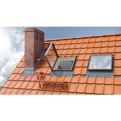 TOSO Střešní výlez s dvojsklem a lemováním 65x65 cm boční levé a pravé otevírání – Sleviste.cz