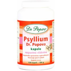 Dr. Popov Psyllium Psyllicol 120 kapslí