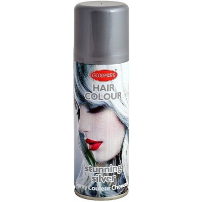 Goodmark Hair Colour barevný lak na vlasy Stříbrný sprej 125 ml