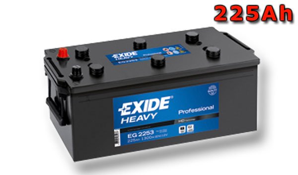 Exide Professional 12V 225Ah 1300A EG2253