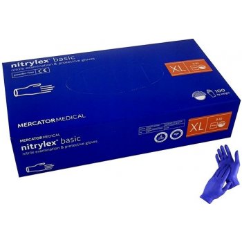 Mercator Medical Nitrylex Classic modré 100 ks