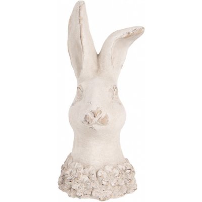 Béžová antik cementová busta králík 12*10*24 cm – Hledejceny.cz