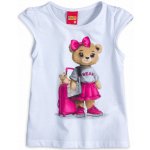 Dívčí tričko KYLY BEAR bílé – Sleviste.cz
