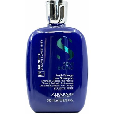 Alfaparf Milano Semi Di Lino Intense Anti-Orange Low Shampoo šampon pro hnědé vlasy proti oranžovým tónům 250 ml – Hledejceny.cz