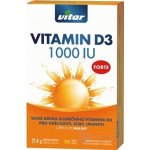 Vitar Vitamin D3 Forte 1000 IU 90 tablet – Hledejceny.cz