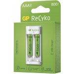 GP Eco E211 + 2× AAA ReCyko 800 1604821111 – Zboží Živě