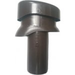 Terran větrací komínek krátký hnědý 110mm/20cm – Zboží Dáma